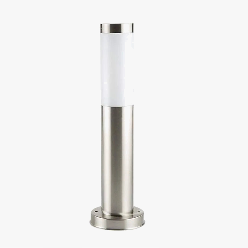 Modern outdoor stainless steel LED lamp