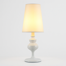 Modern chrome table lamp living