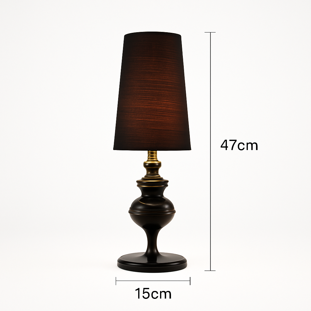 Modern chrome table lamp living - vue 10 sur 10