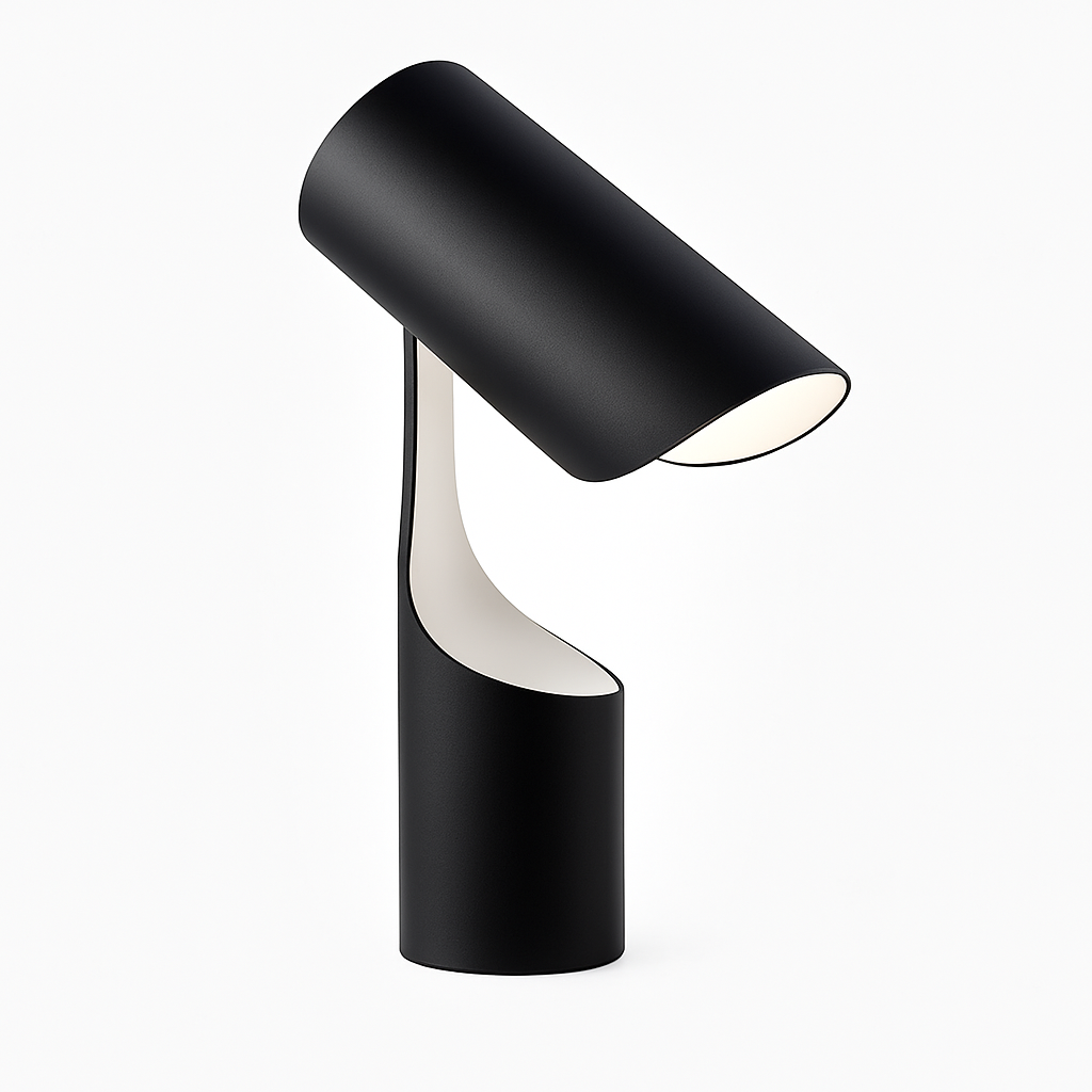 LED tube design table lamp