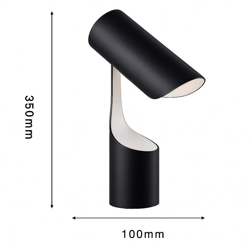 LED tube design table lamp