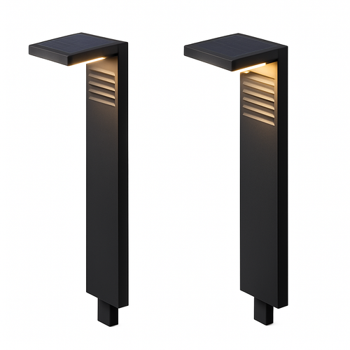 Waterproof solar lamp for garden outdoor lighting - vue 3 sur 14