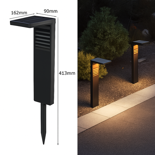 Waterproof solar lamp for garden outdoor lighting - vue 11 sur 14