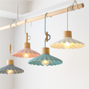 Nordic single LED pendant lamp