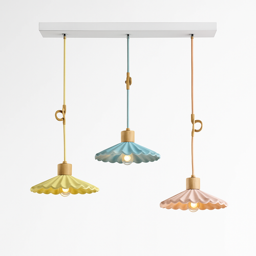 Nordic single LED pendant lamp - vue 16 sur 16