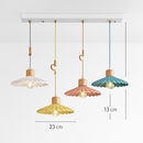 Nordic single LED pendant lamp