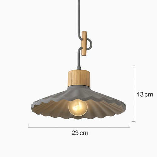 Nordic single LED pendant lamp - vue 8 sur 16