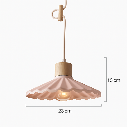 Nordic single LED pendant lamp - vue 11 sur 16