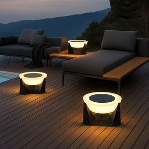 Solar LED lamps for garden and outdoor decoration