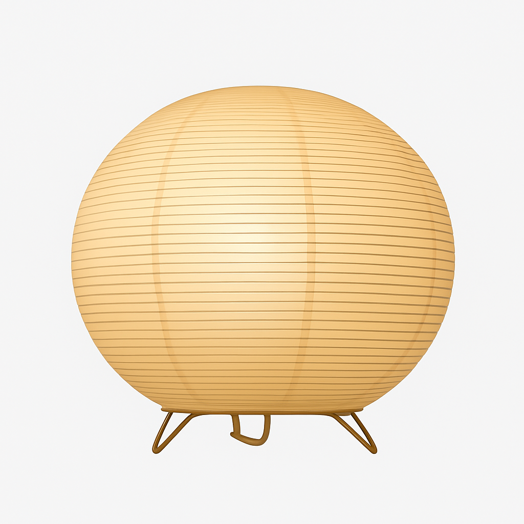 Nordic paper lantern table lamp japanese modern style LED night light