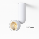 surface mounted led spotlight 355 degree adjustable angle cri 90 rotatable