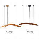 Designer wood branch pendant light with integrated LED Villa