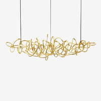 Modern luxury LED designer chandelier