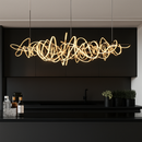 Modern luxury LED designer chandelier