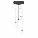 Modern duplex chandelier for luxury indoor lighting