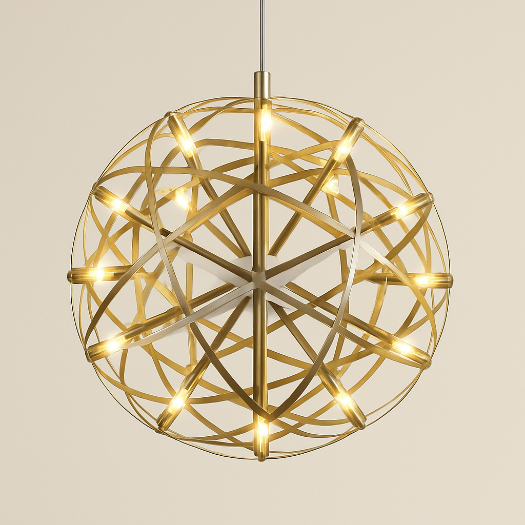 Modern LED ball pendant chandelier