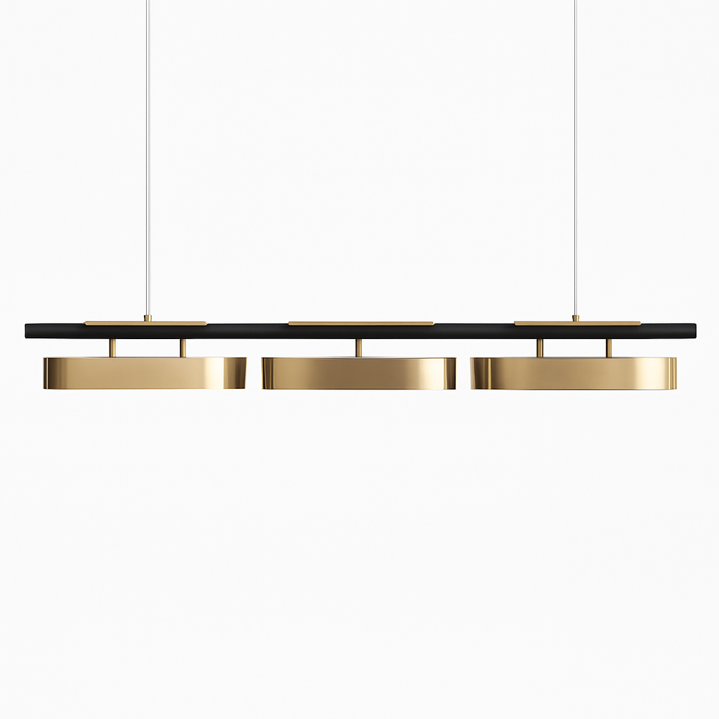 Modern minimalist long restaurant chandelier