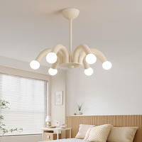 Art deco metal chandelier available
