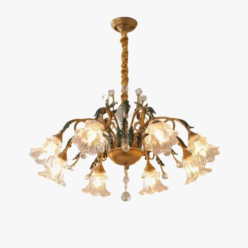 Modern crystal chandelier for refined lighting