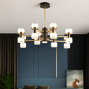 Premium modern chandelier with remote control and dimming