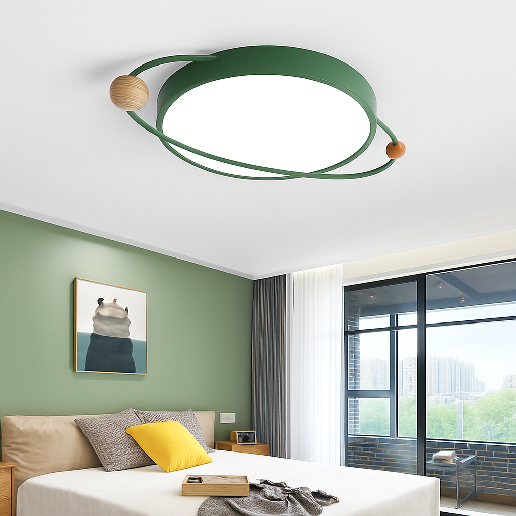 Modern indoor decorative LED chandelier - vue 4 sur 12