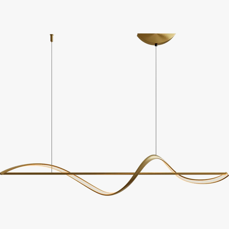Modern chandelier for indoor suspended lighting