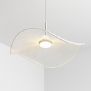 Nordic LED acrylic chandelier with postmodern wave design