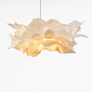 White paper flower design chandelier