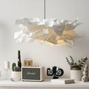 White paper flower design chandelier
