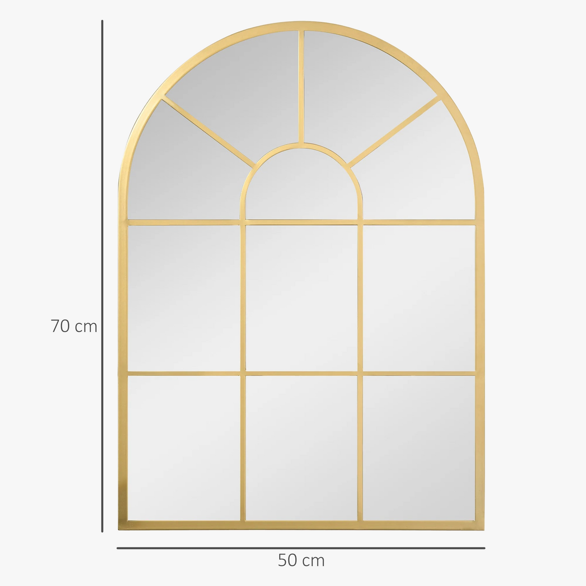 modern style metal decorative wall mirror for interior