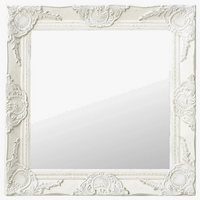 baroque wall mirror for an elegant and chic decoration