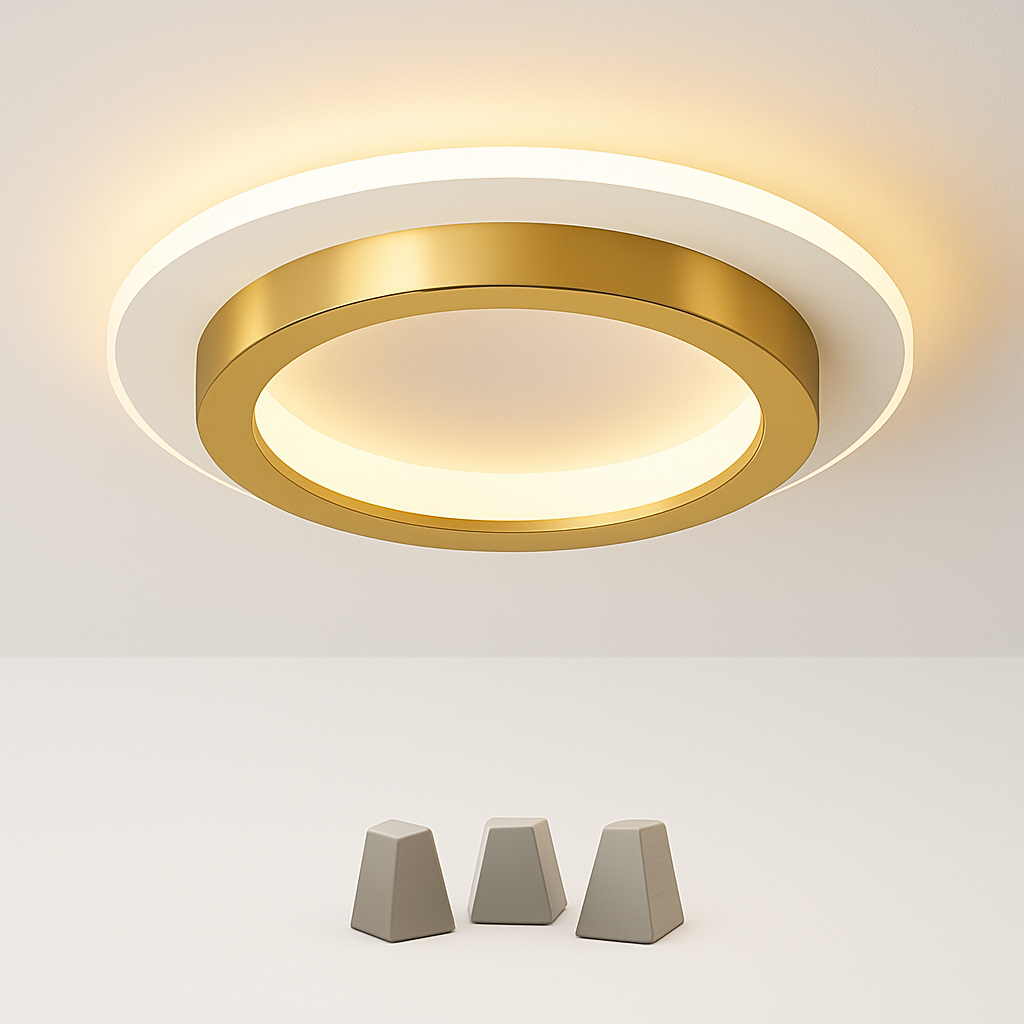 Modern LED ceiling chandelier for hallway, stairs, foyer, balcony, bedroom, bathroom, indoor lighting