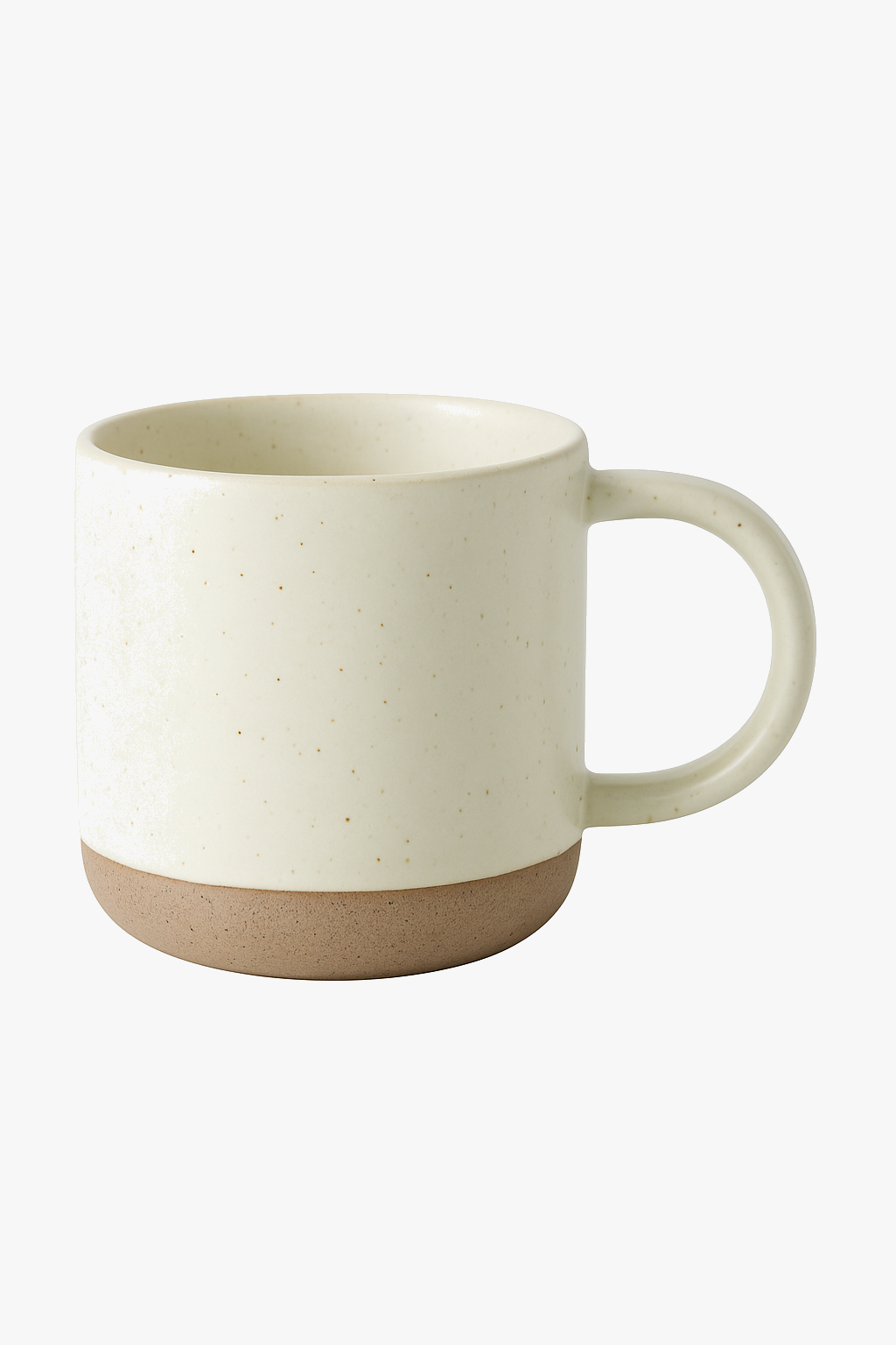 Speckled ceramic coffee mug retro style 150ml