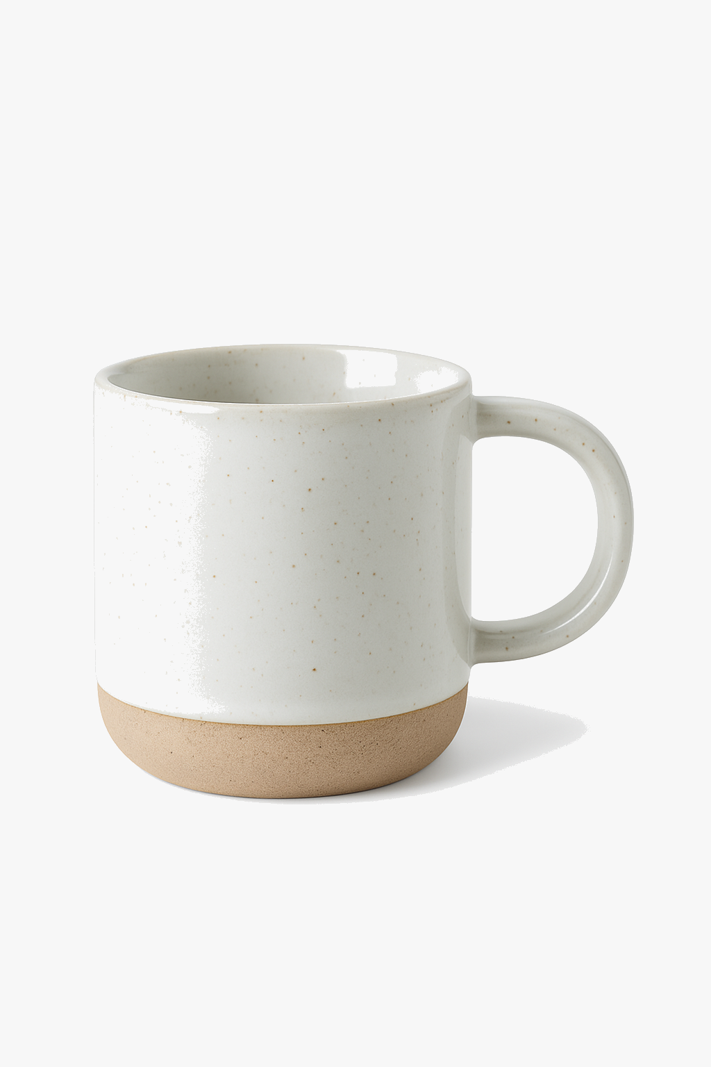 Speckled ceramic mug modern small coffee cup