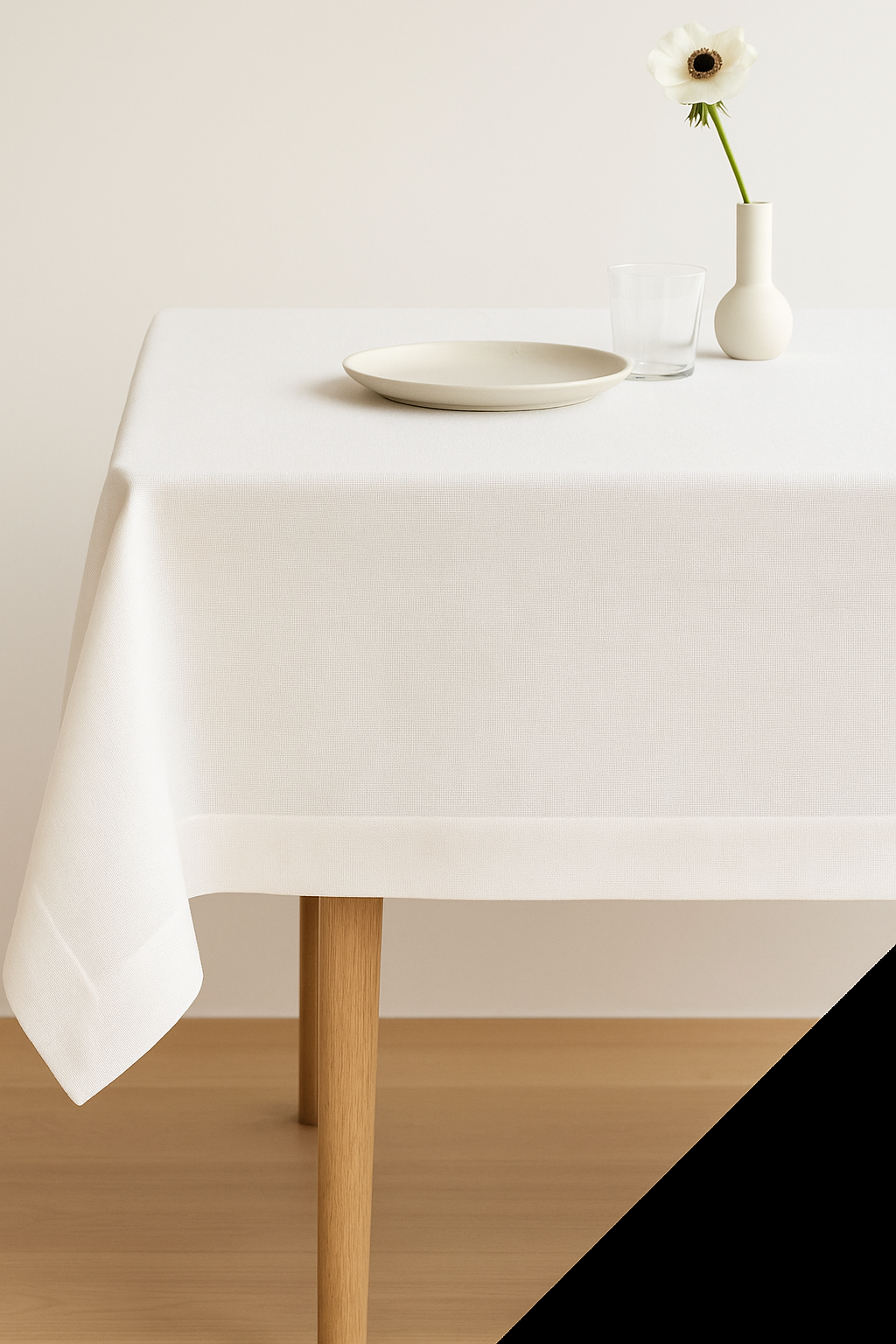 Waterproof pvc tablecloth with geometric Moroccan-style pattern, washable