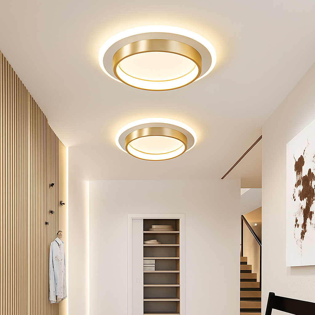 Modern LED ceiling light for living room, hallway, bedroom and home decor