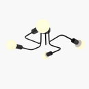 Designer LED ceiling light with multiple arms