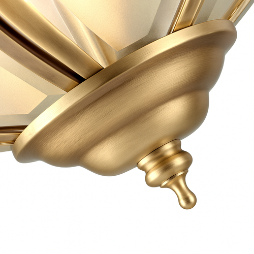 Versatile copper ceiling light for indoor and outdoor use - vue 4 sur 8