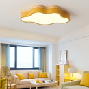 Botimi cloud-shaped wooden LED ceiling light