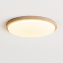 Yellow travertine LED ceiling light