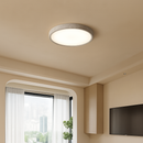 Yellow travertine LED ceiling light