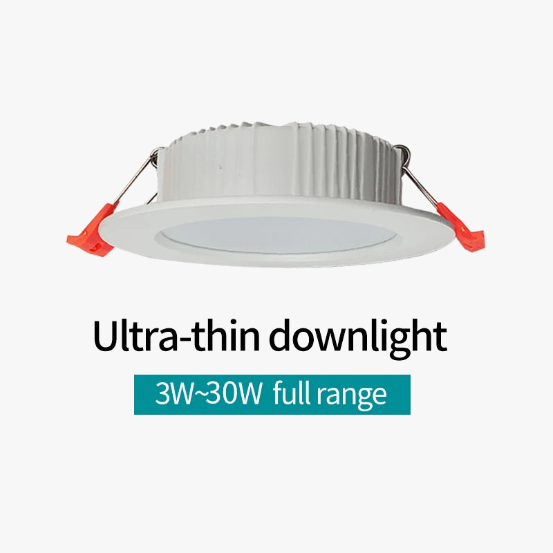 Modern cold white LED ceiling light for interiors