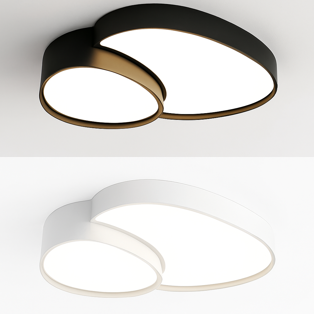 Nordic LED ceiling light for home and living room