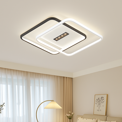 modern led ceiling light creative design for minimalist interior - vue 5 sur 12