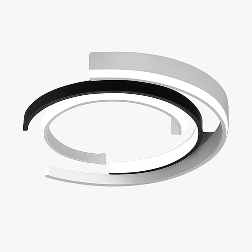 Modern circular arc LED ceiling light