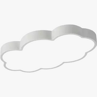 Modern cloud-shaped LED ceiling light for interior decoration