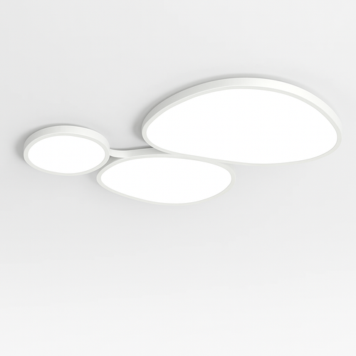 Modern dimmable LED ceiling light for decorative interiors - vue 3 sur 11