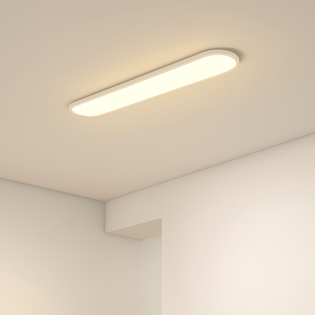 Modern ultra-slim LED ceiling light for stylish interiors