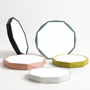 Slim colourful octagon LED ceiling light Balcony