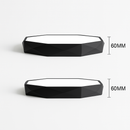 Slim colourful octagon LED ceiling light Balcony